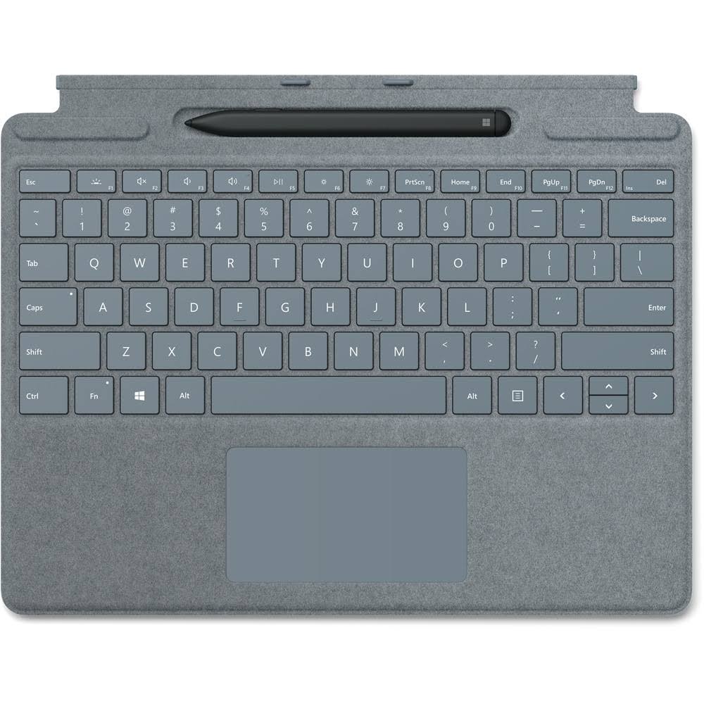 Ice Blue Backlit Keyboard with Trackpad C524