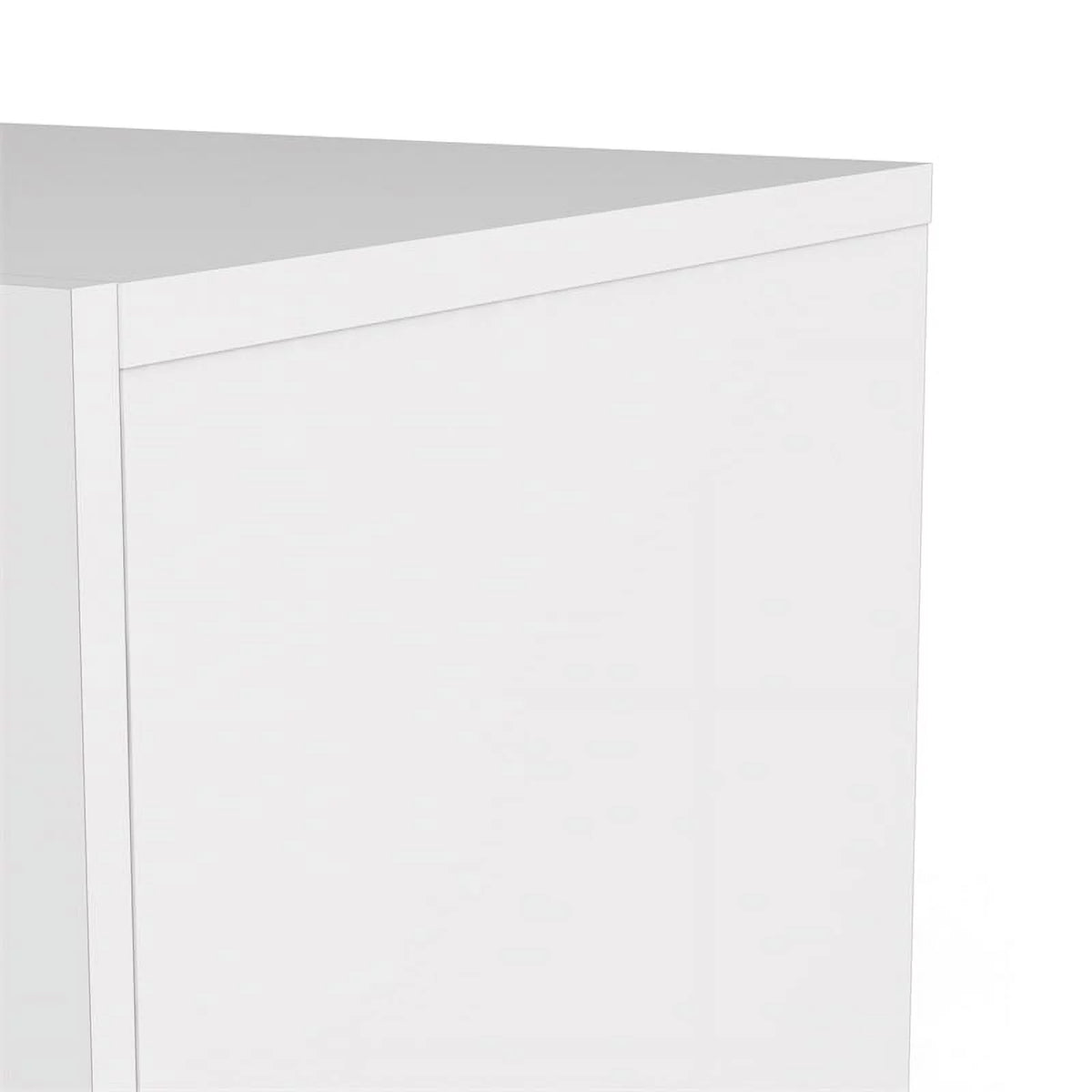 White 2 Piece 8 Drawer Double Dresser and Nightstand Bedroom Set G661