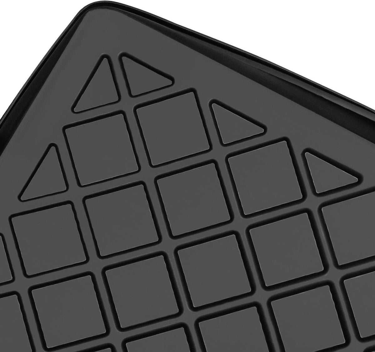 Waterproof Rear Trunk Cargo Mat Liner Black P318