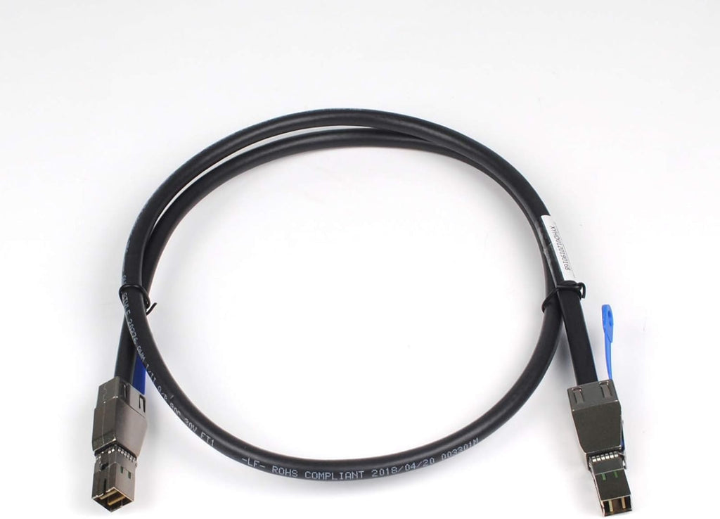 External Mini SAS HD Cable, SFF-8644 to SFF-8644, 1 Meter 3.3ft Pack of 2 F81444