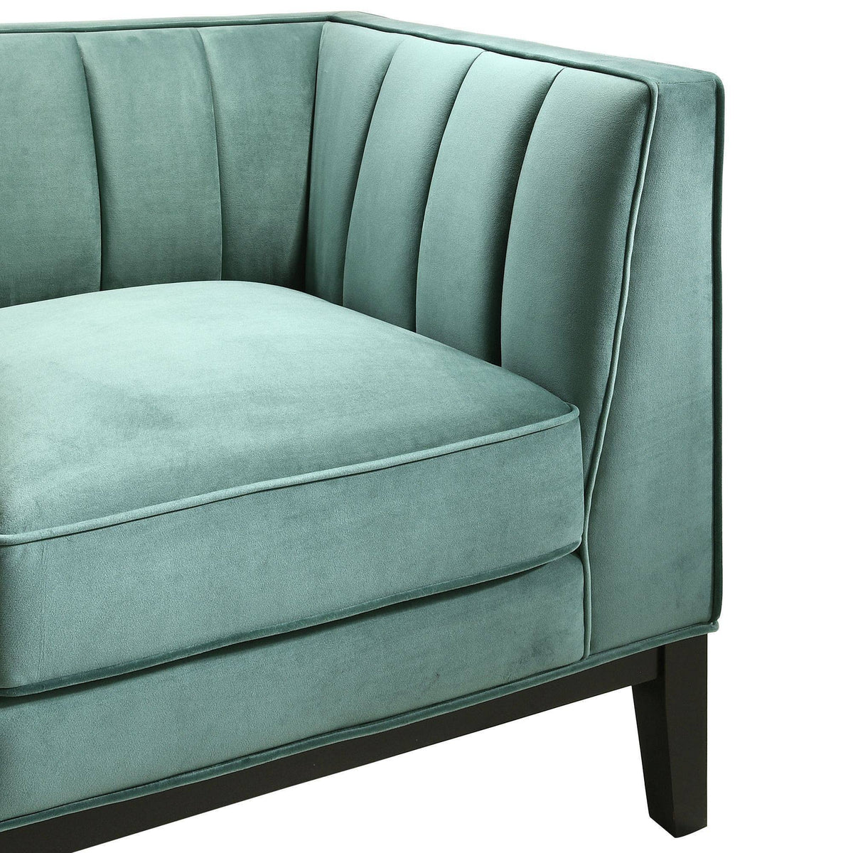 Green Loveseat D3986