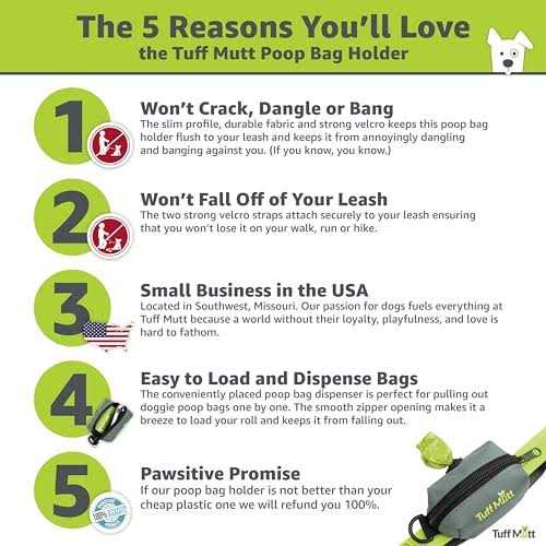 Leash Attachment Poop Bag Holder O9213