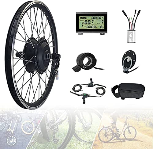 Electric Bike Conversion Kit Rear Wheel with LCD Display U578