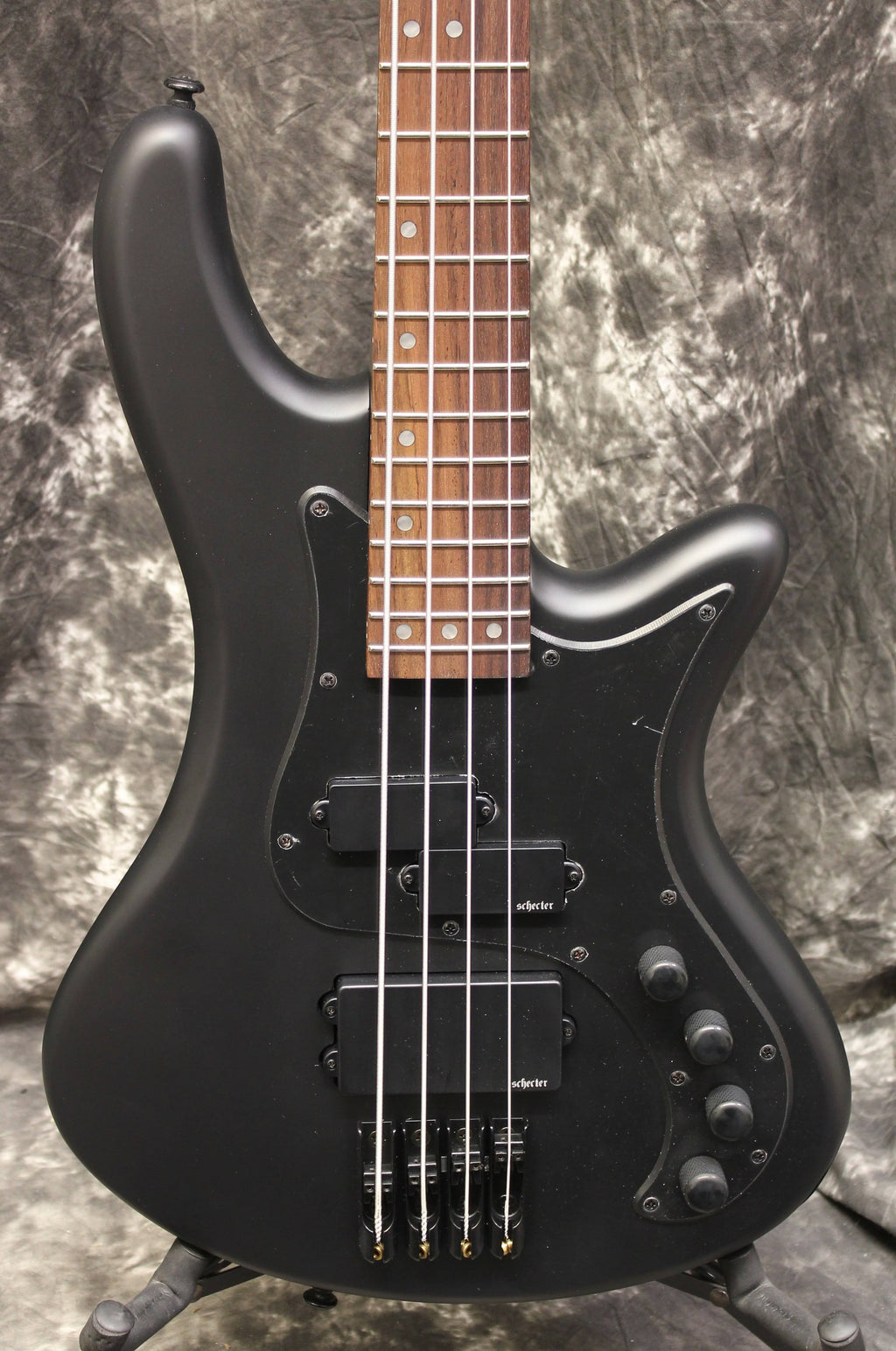 Satin Black 4 Bass Guitar W1481