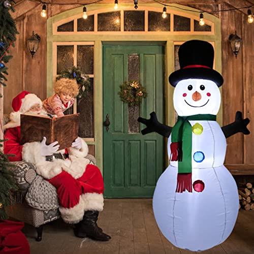 5 FT Inflatable Snowman with LED Lights V73441