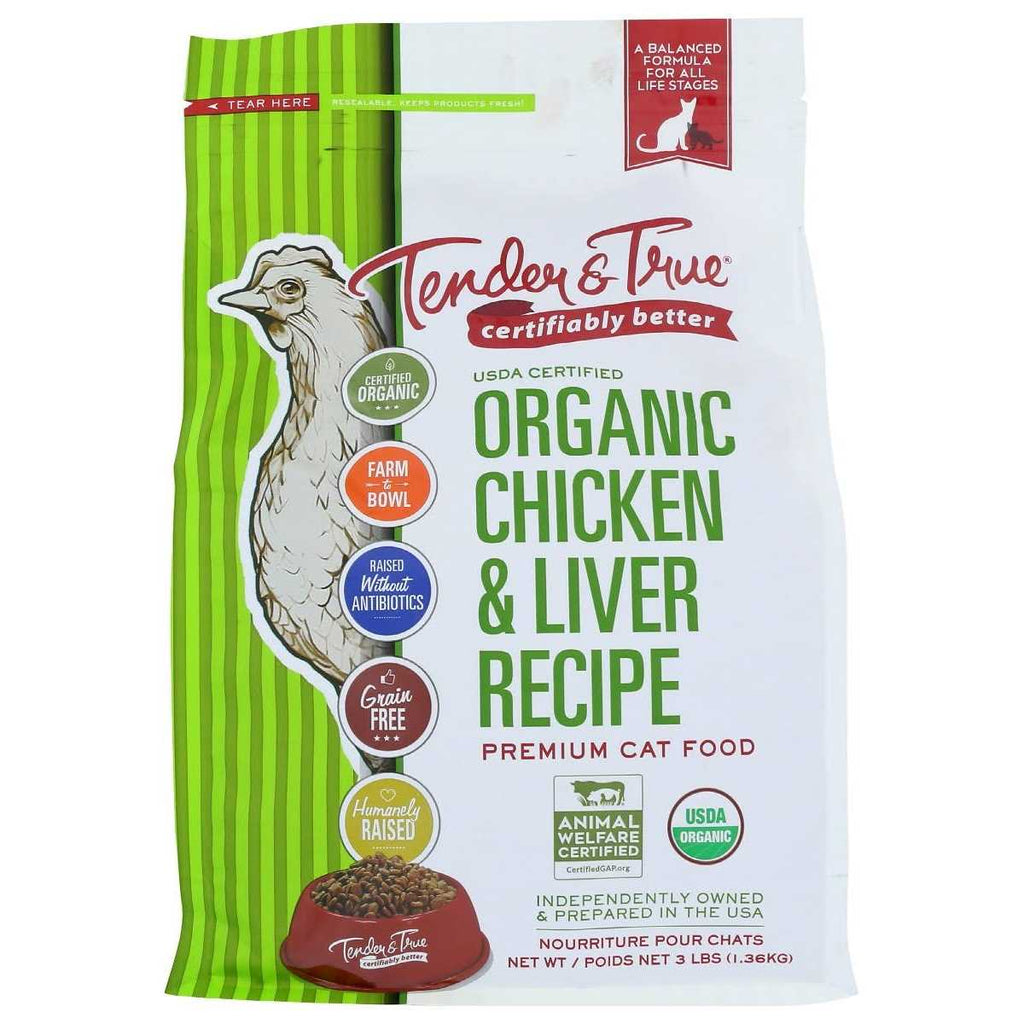 Organic Chicken & Liver Recipe Cat Food G739