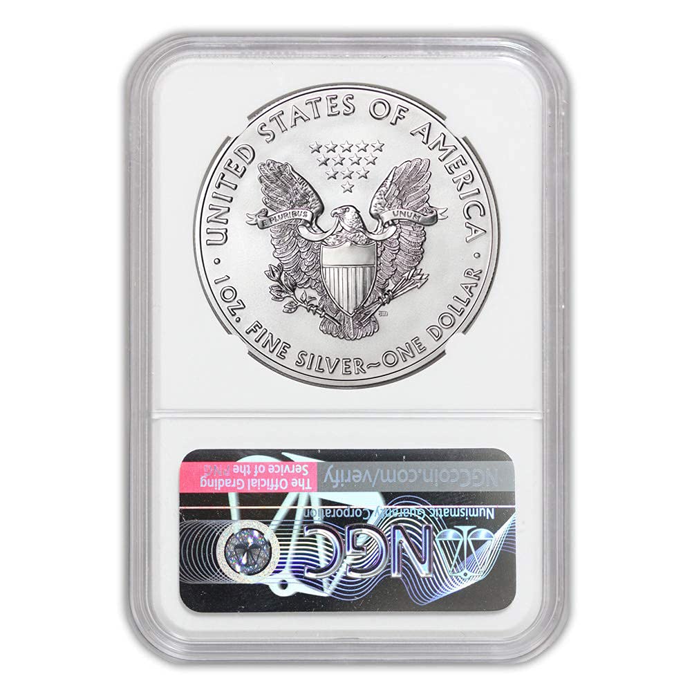 1 oz American Silver Eagle Coin Gem Uncirculated K7758