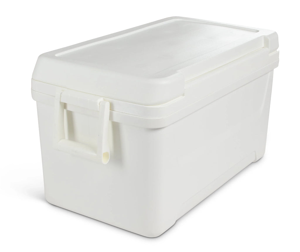 48 QT White Hard Sided Ice Chest Cooler G51885