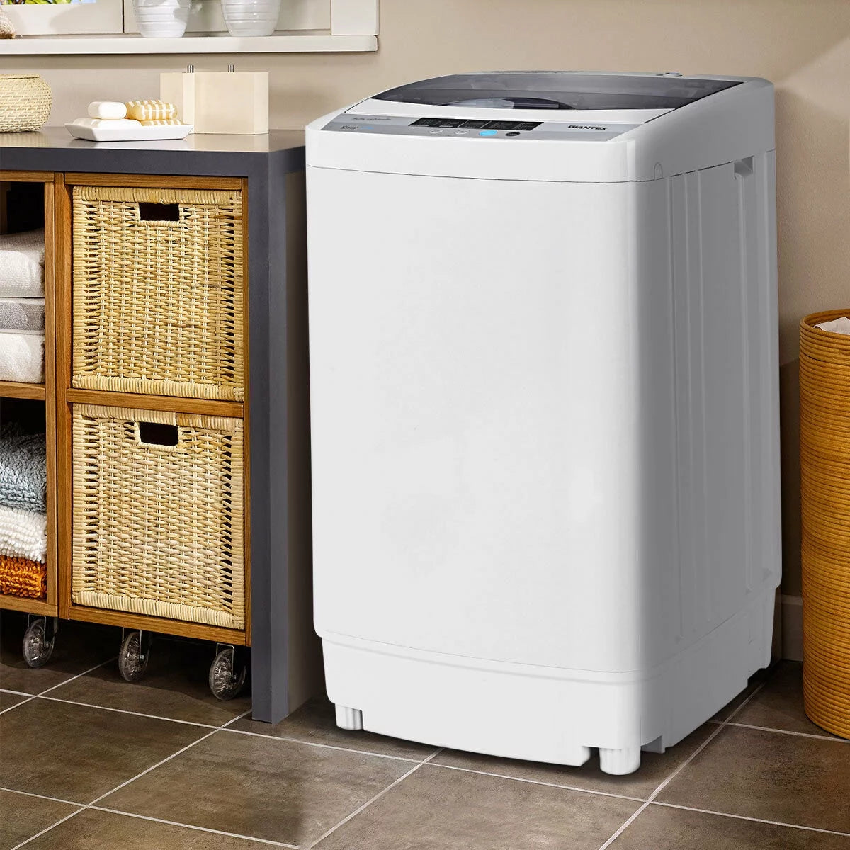 Portable Compact Washing Machine 1.34 Cu.ft Q611