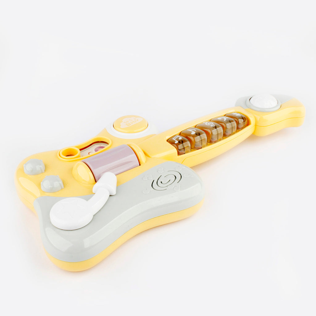 Light Up Musical Guitar Toy with Sound and Light T9545