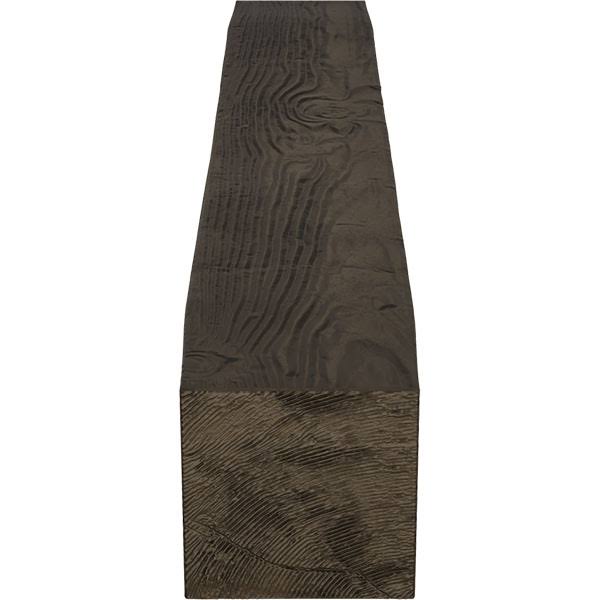 Sandblasted Faux Wood Fireplace Mantel K1356
