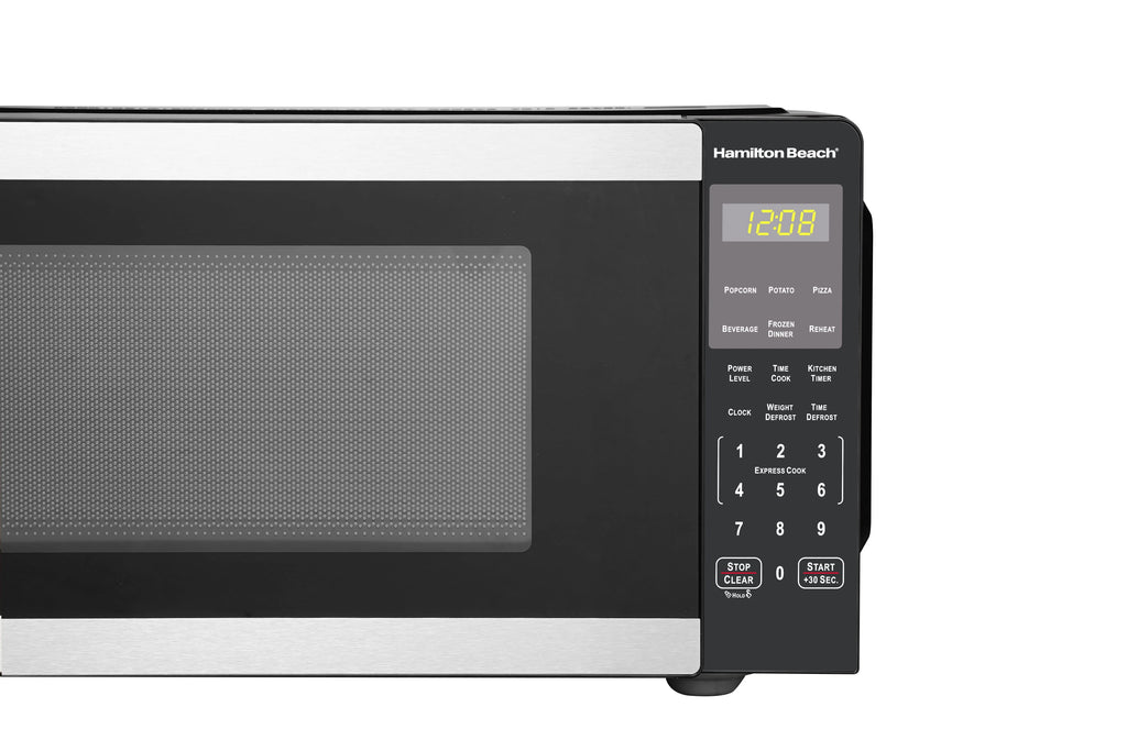 0.9 Cu ft 900 Watts Stainless Steel Countertop Microwave Oven H334807