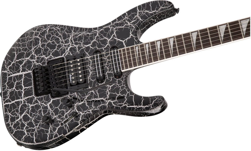Silver Crackle Electric Guitar B9010