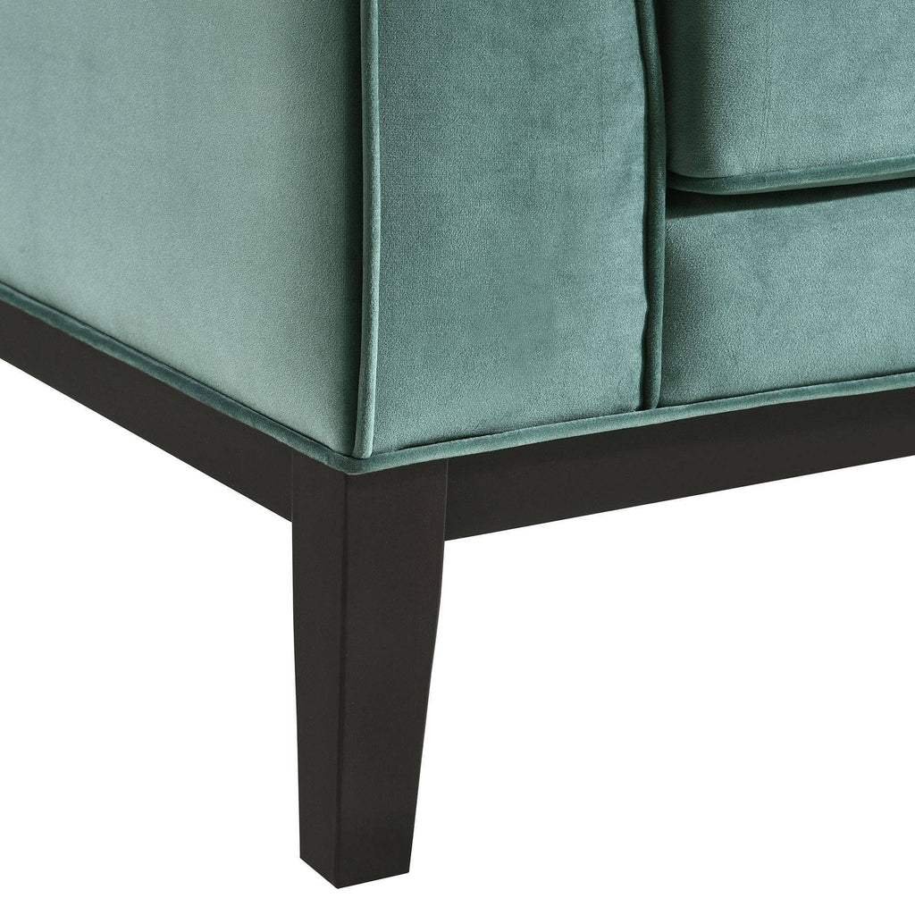 Green Loveseat D3986