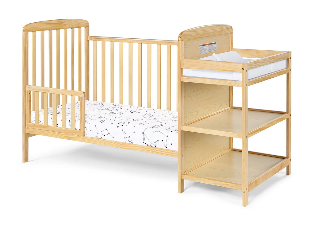 5 in 1 Convertible Crib with Changing Table W678462