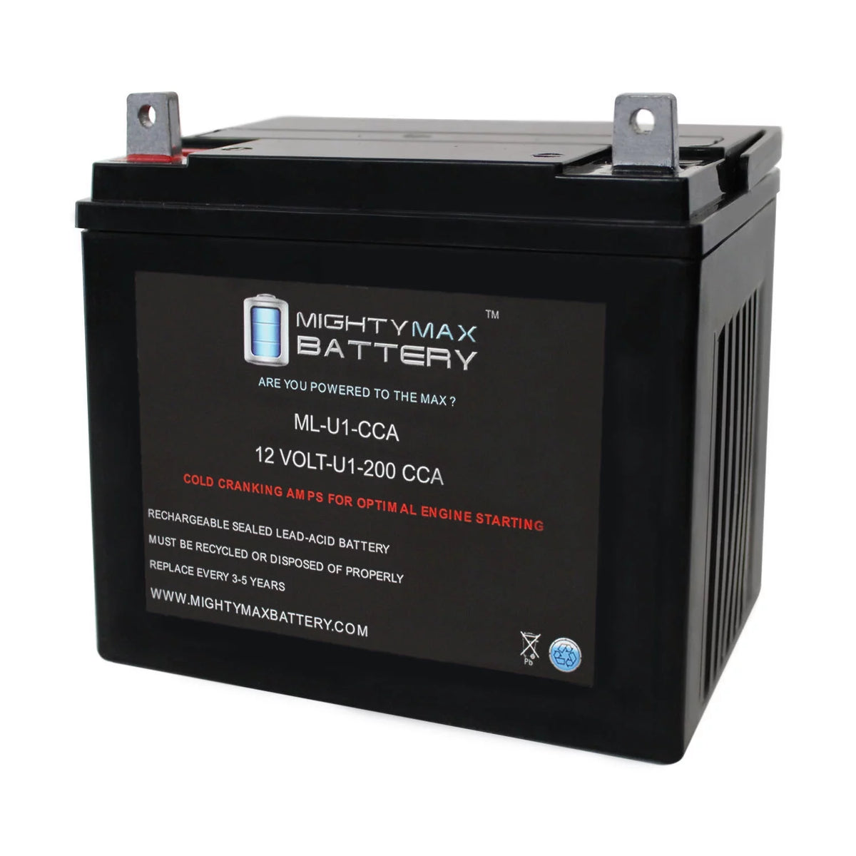 200CCA Battery for Zero-Turn Lawn Mower S7797