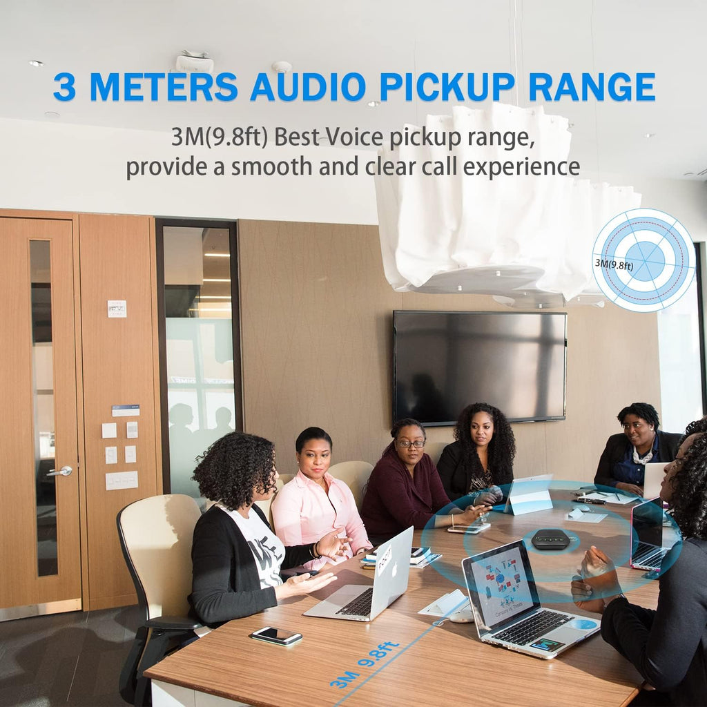 Bluetooth Speakerphone with 4 Microphones G683