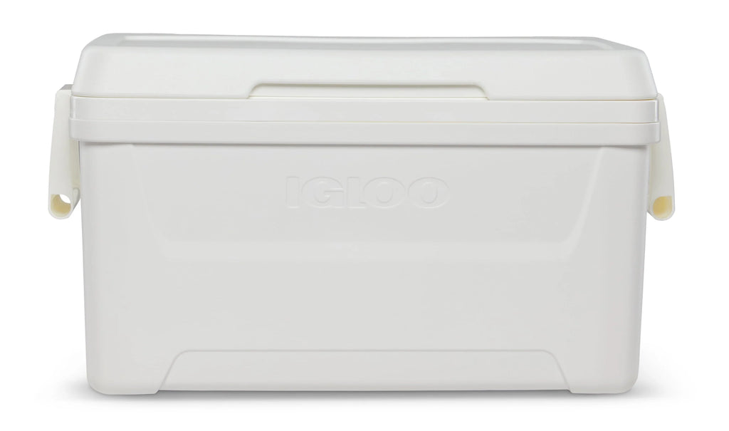 48 QT White Hard Sided Ice Chest Cooler G51885