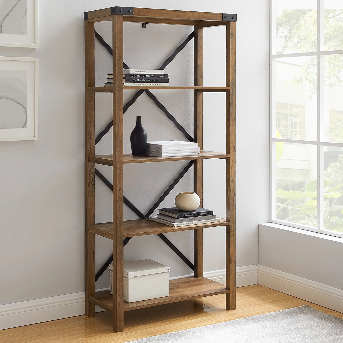 4-Shelf Bookshelf A957558