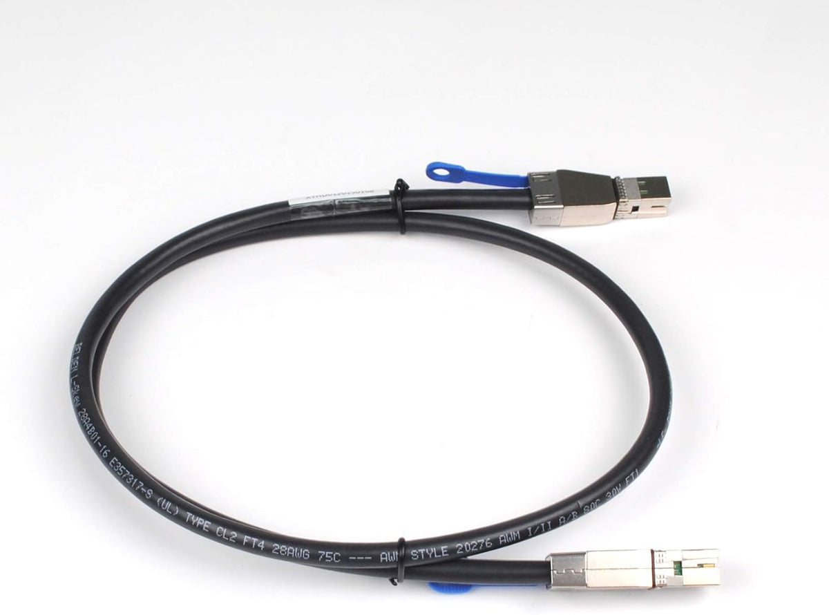 External Mini SAS HD Cable, SFF-8644 to SFF-8644, 1 Meter 3.3ft Pack of 2 F81444