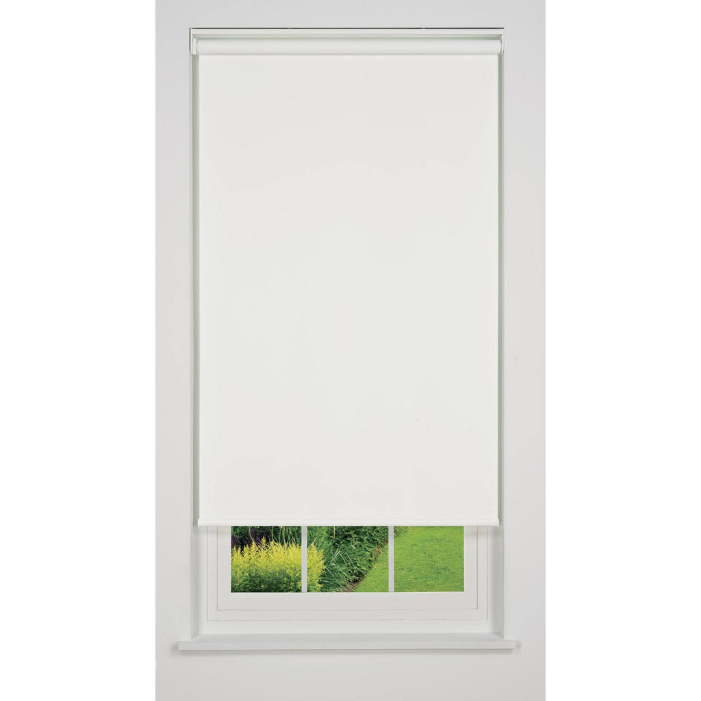 White 61 W x 66 H Cordless Blackout Roller Shade W116