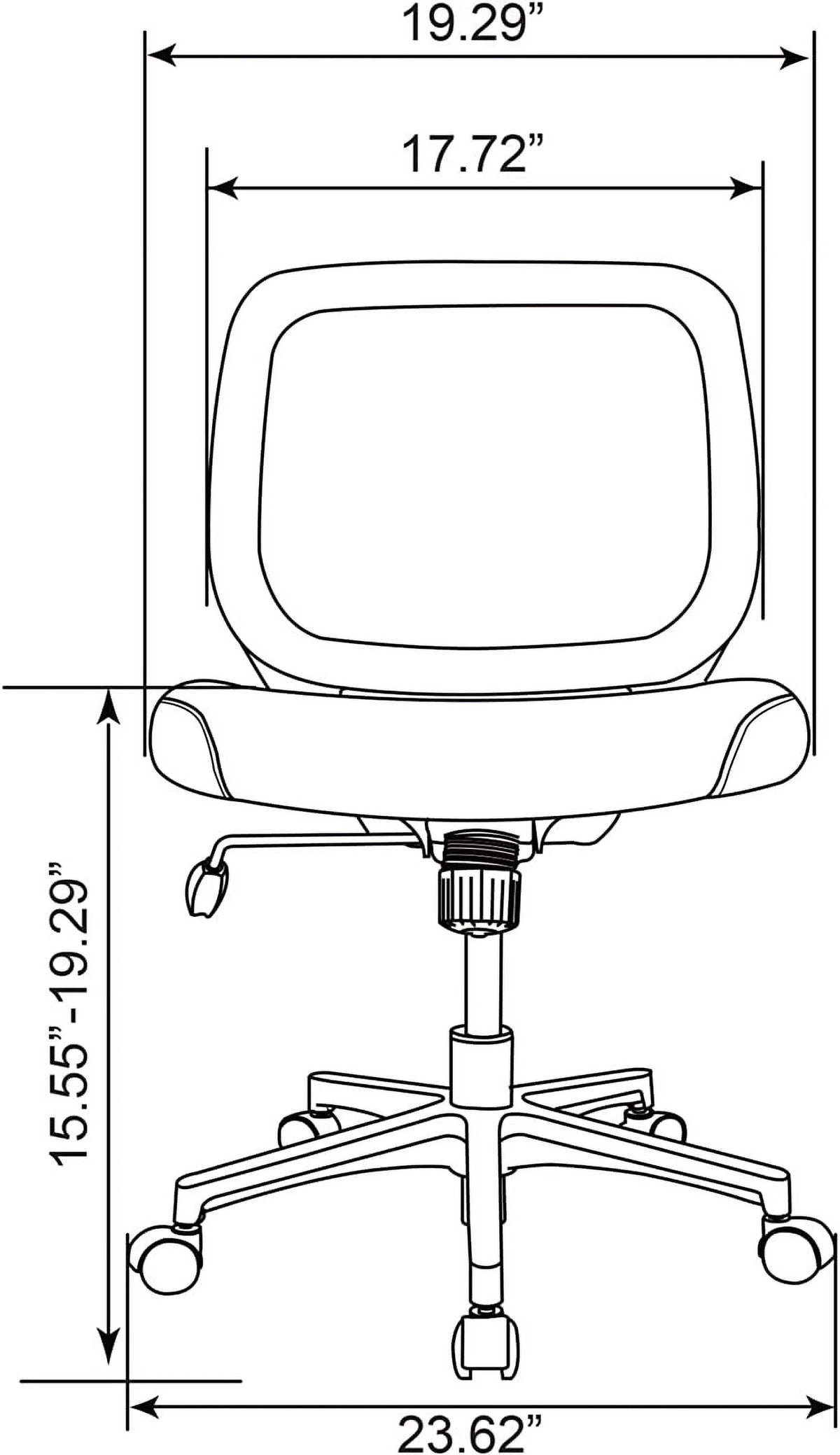 Mesh Fabric Low-Back Task Chair K3305