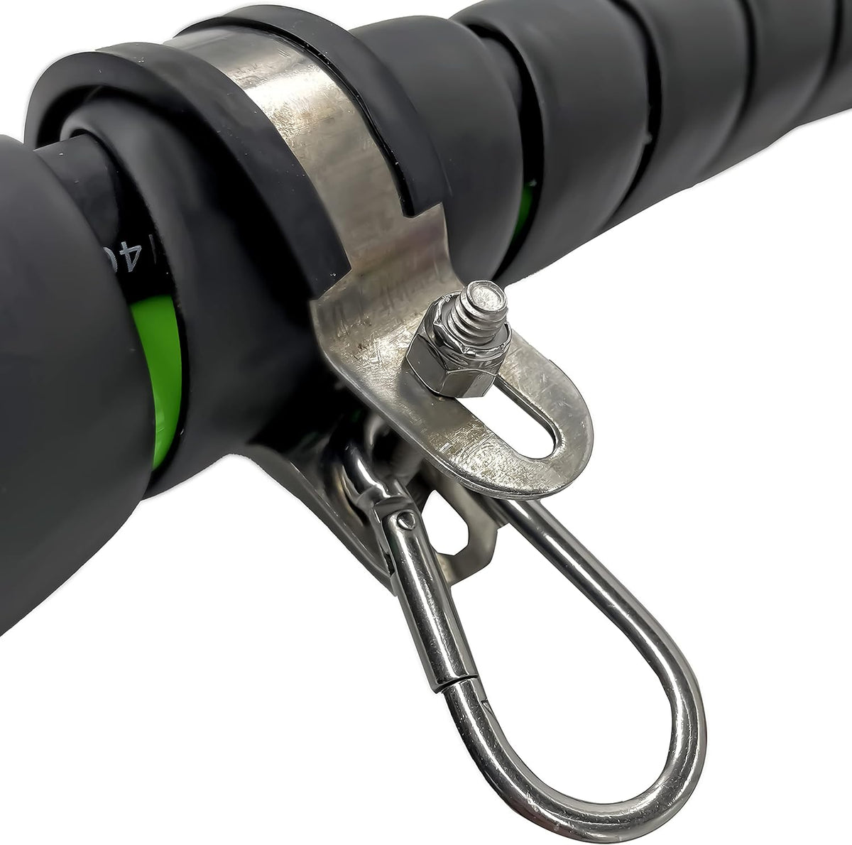 12ft 3 in 1 ABS & Power Air Line Hose Wrap 7 Way Electrical Cable with Handle Grip Y419136