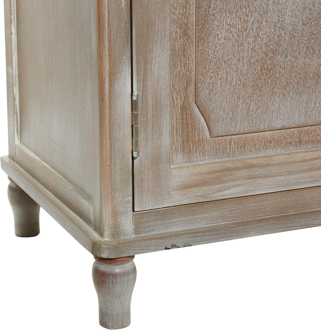 Wood Basket Cabinet D658986