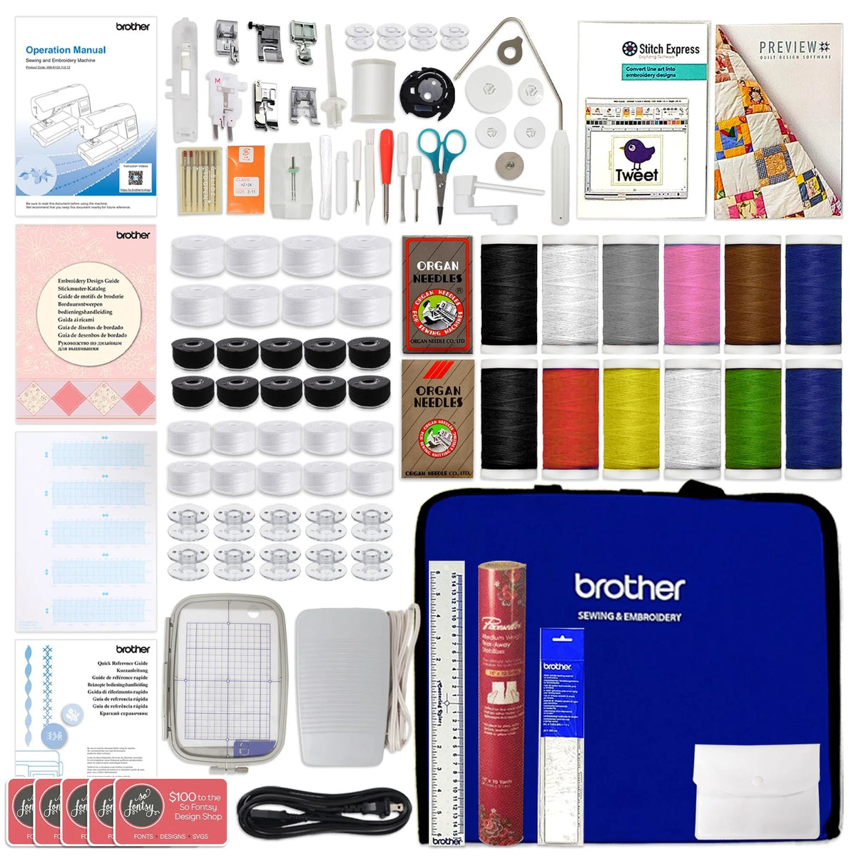 Embroidery & Sewing Machine O208872
