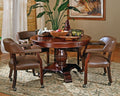 5 Piece Dining Table Set with 4 Captain's Chairs Z285