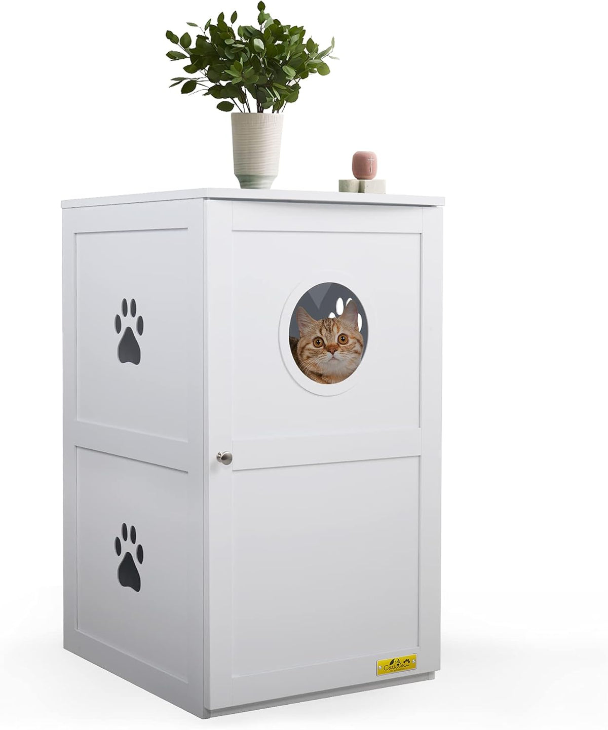 Enclosed Litter Box Enclosure Furniture S2318