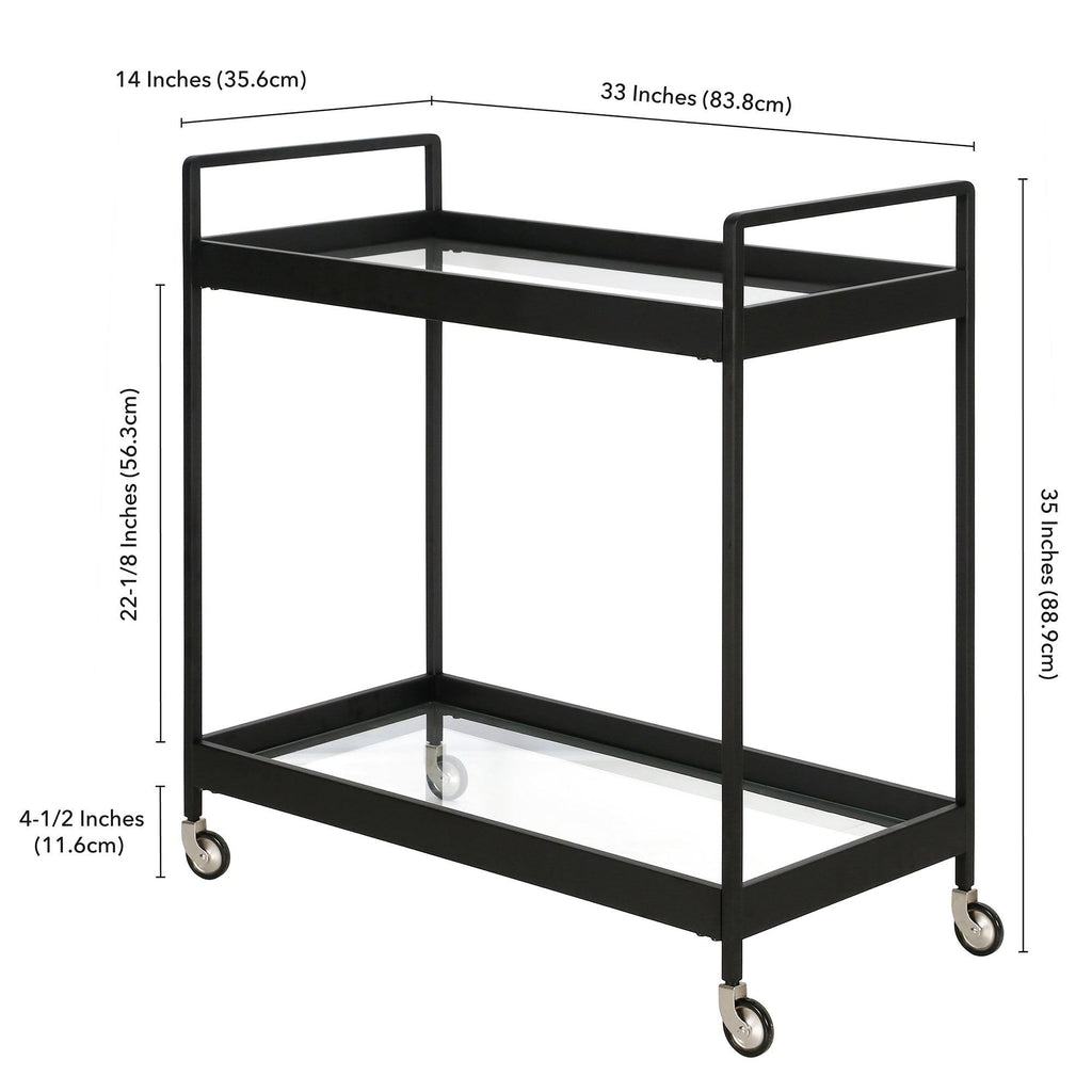 Brass Bar Cart T37365