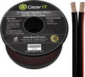 12 AWG Speaker Wire Cable 100 Feet White Pack of 2 D9965