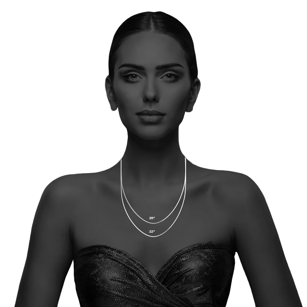 22 Inch Yellow Gold Figaro Chain with Lobster Clasp N138473