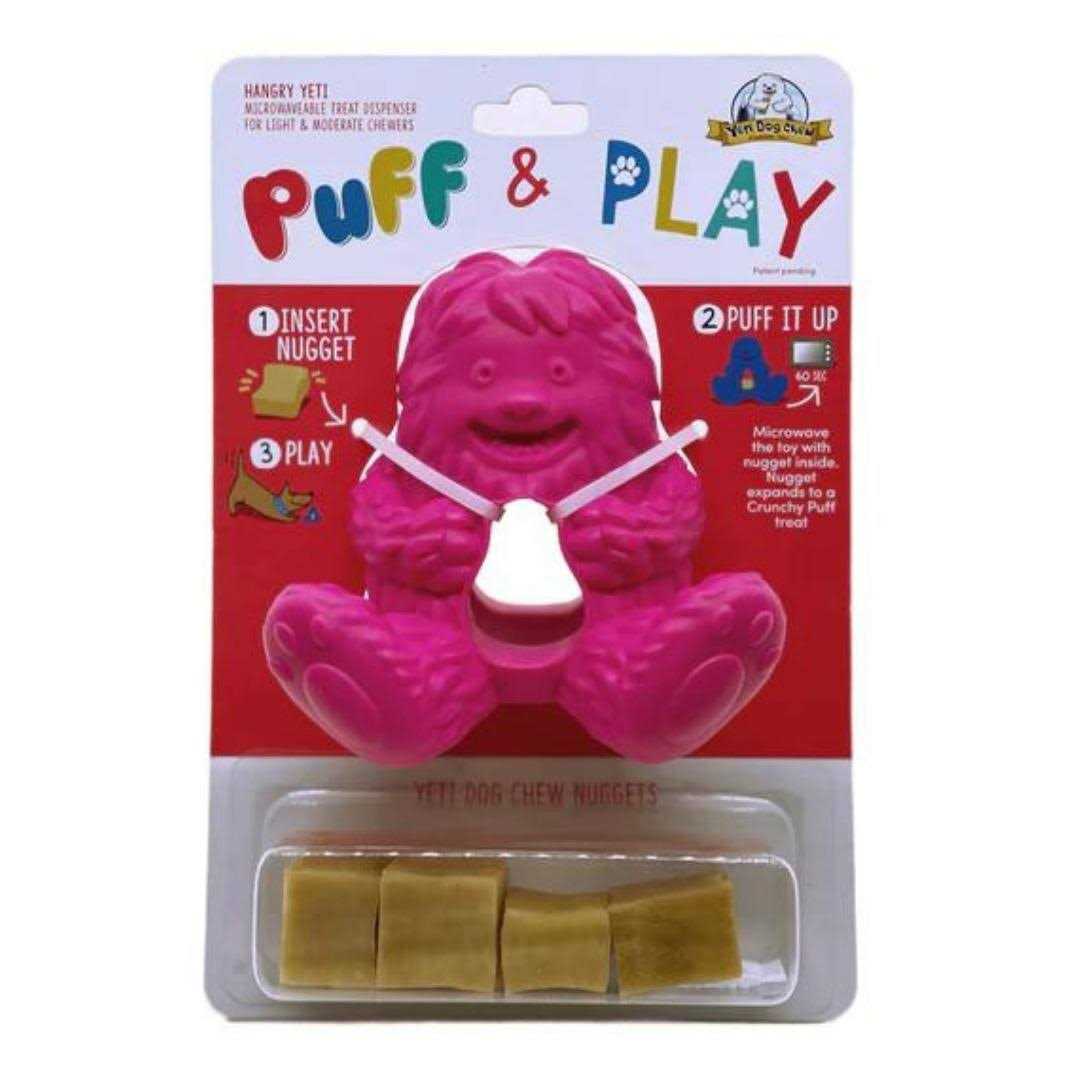Dog Puff & Play Toy E837095