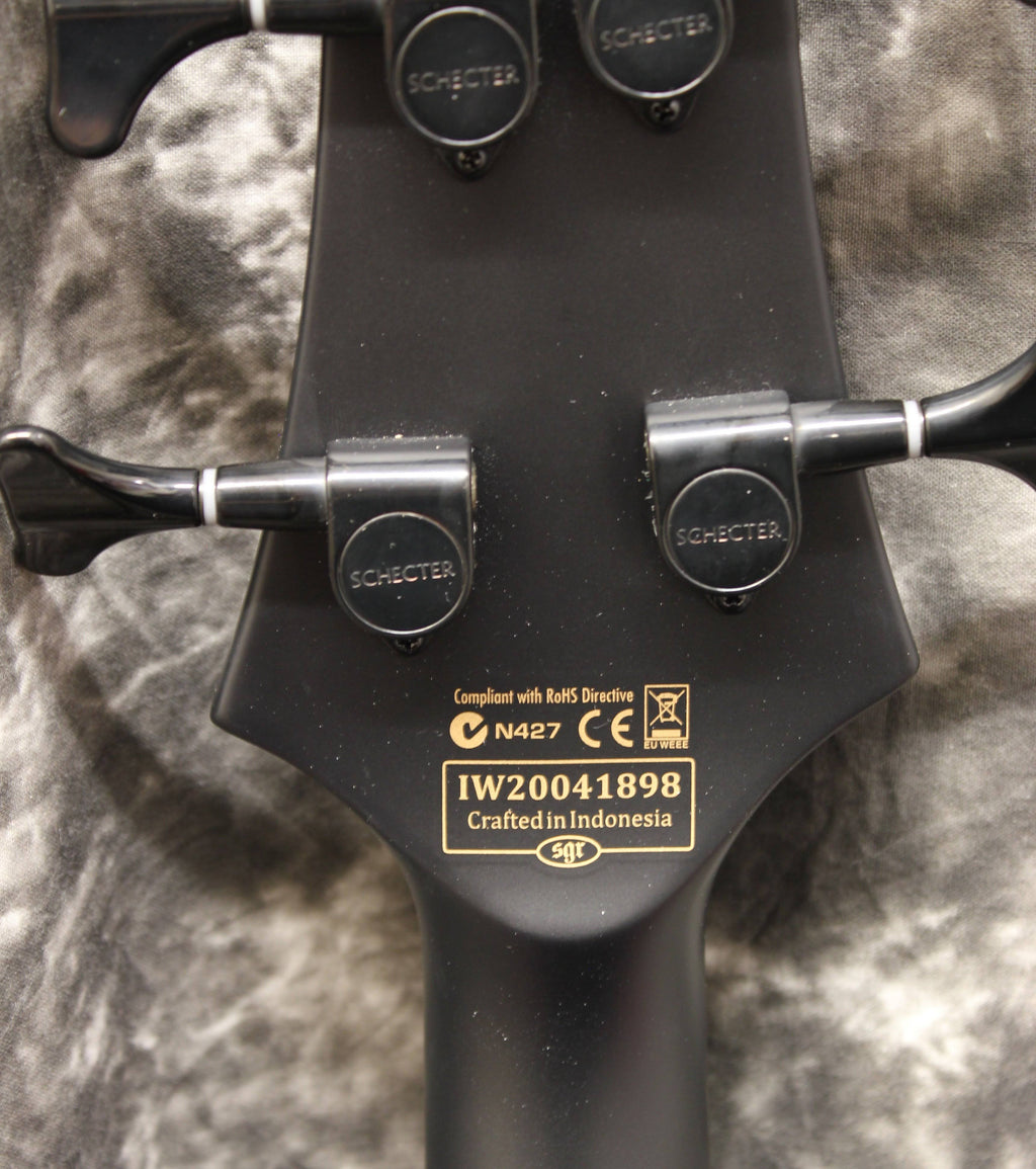 Satin Black 4 Bass Guitar W1481