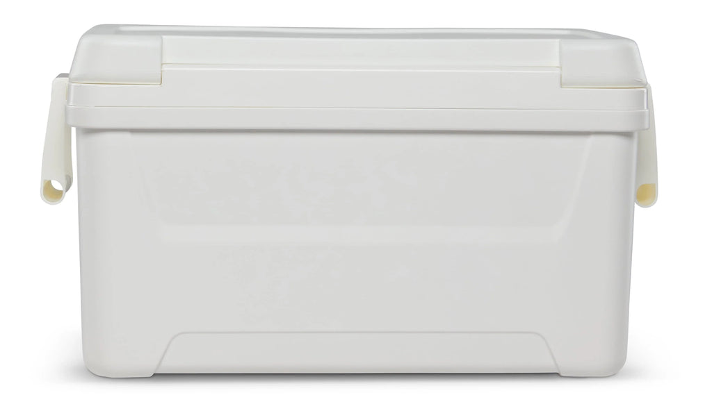 48 QT White Hard Sided Ice Chest Cooler G51885