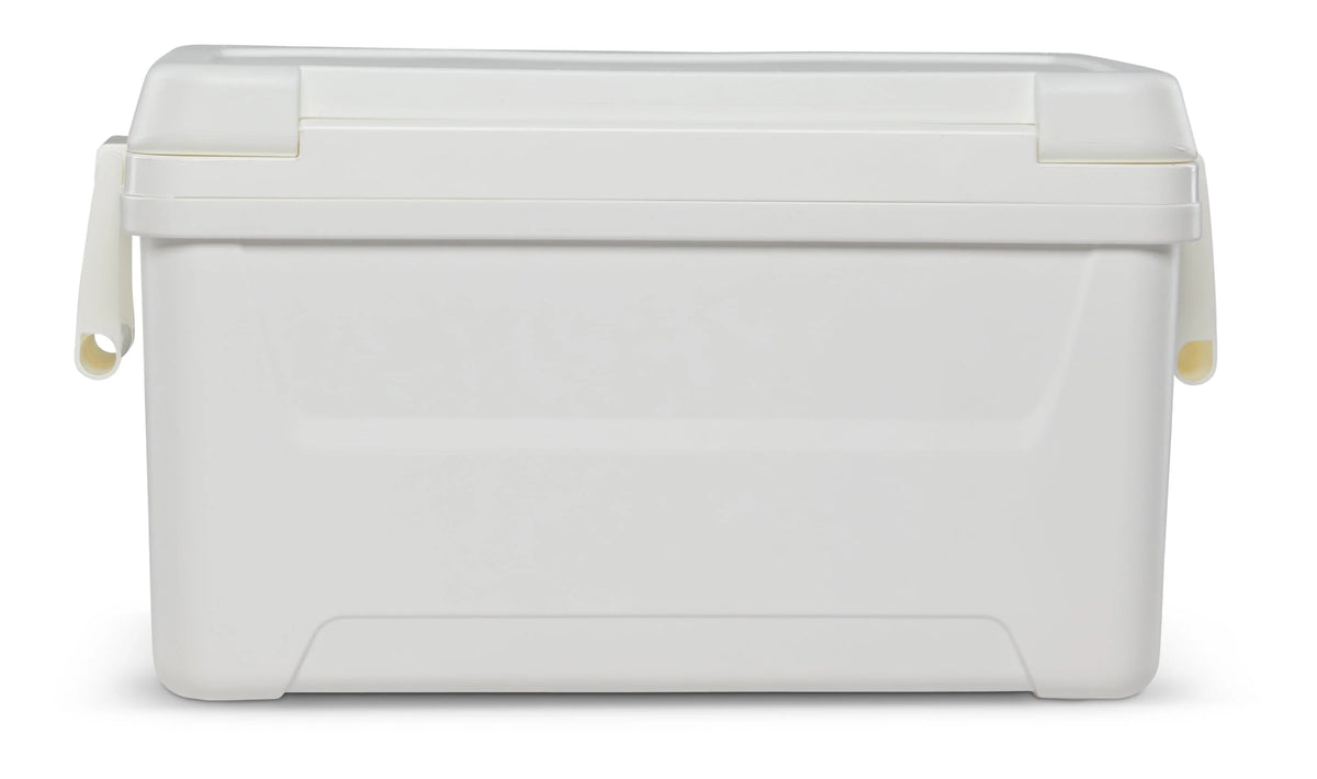 48 QT White Hard Sided Ice Chest Cooler G51885