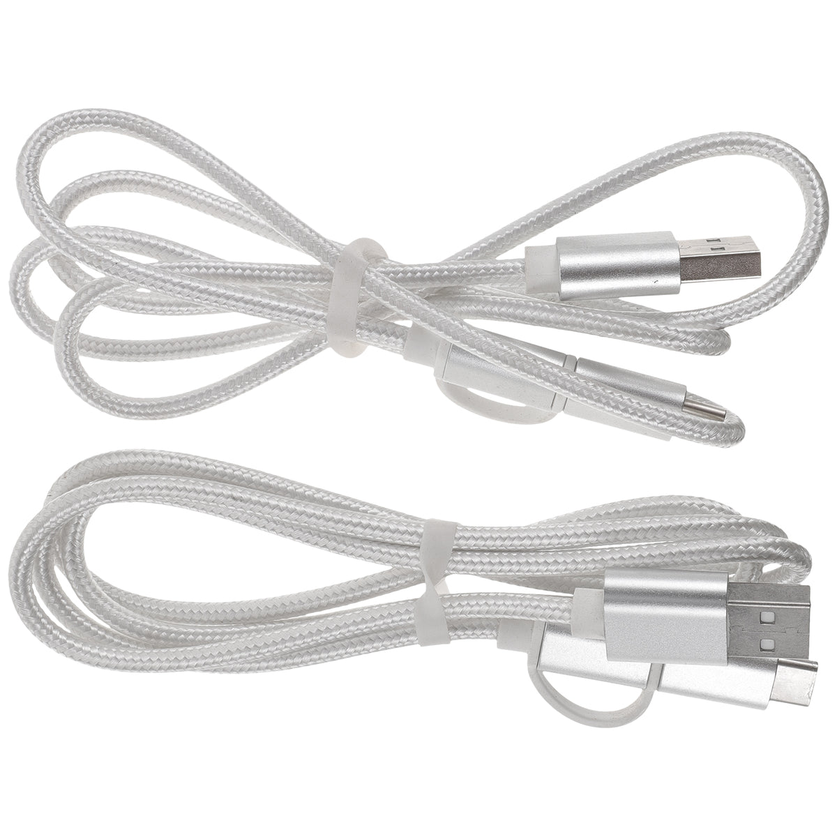 2 Pcs Phone Car Charger Cord Cables Data Line T535508