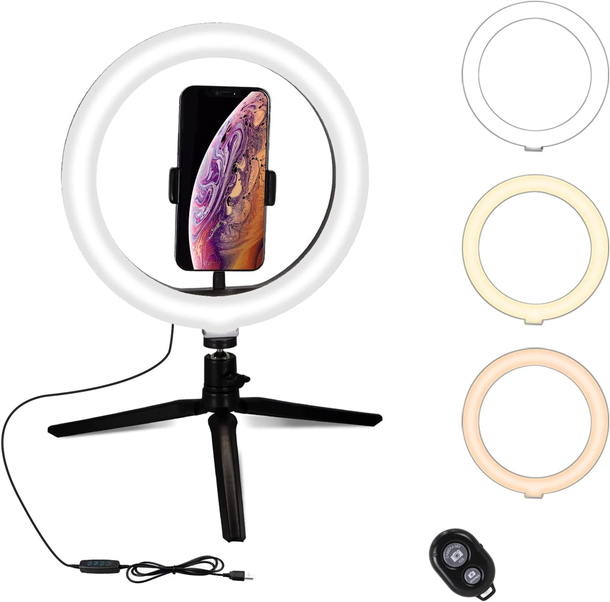18 Ring Light with Tripod Stand and Phone Holder L674464