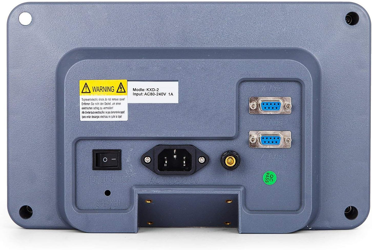 3 Axis Digital Readout DRO Display 250mm+450mm+500mm Travel Length Linear Scale for Mill M52487