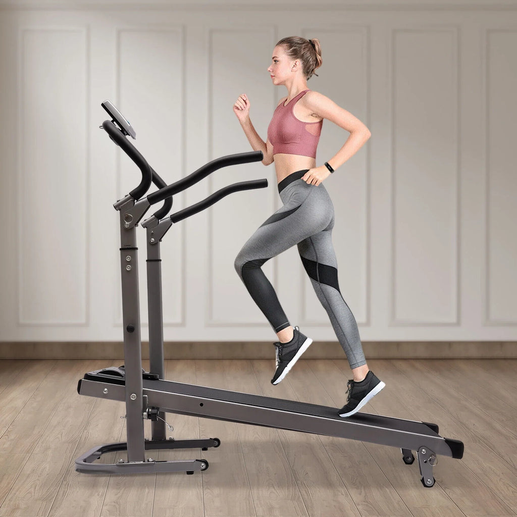Folding Treadmill with Incline LED Display O798