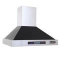 Black 36 Wall Mount Range Hood 900 CFM H888