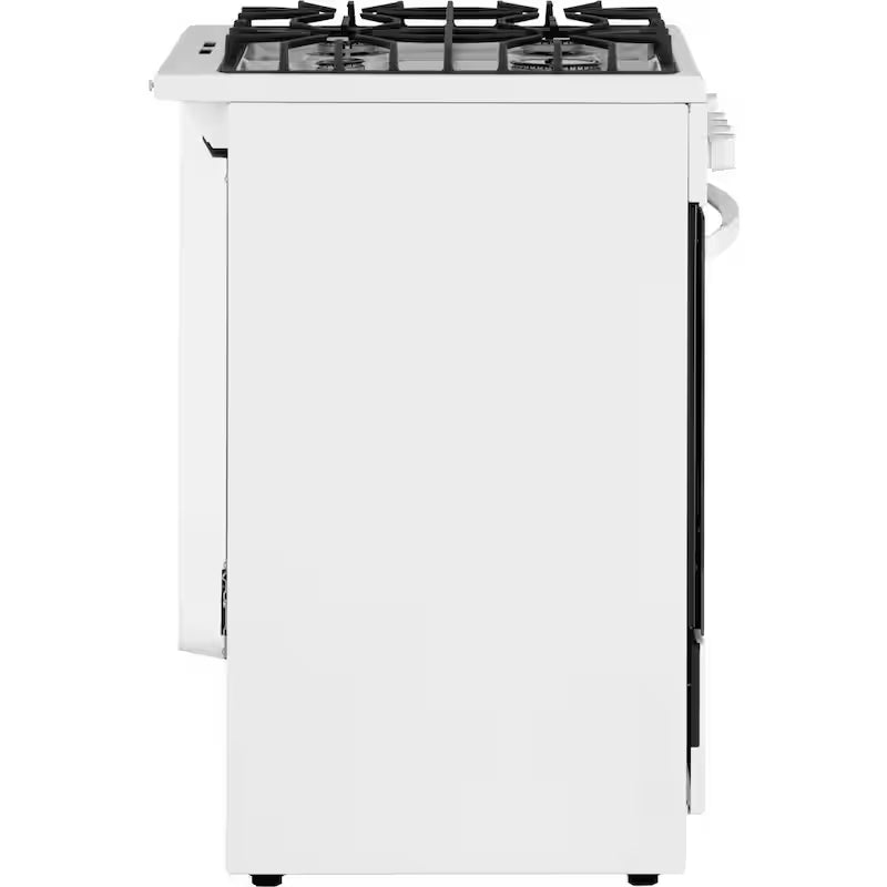 24 in. Freestanding Gas Range with Manual Clean in White Y941350