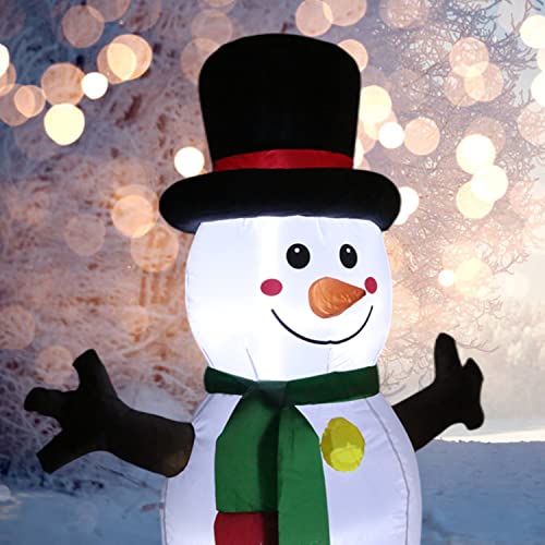 5 FT Inflatable Snowman with LED Lights V73441