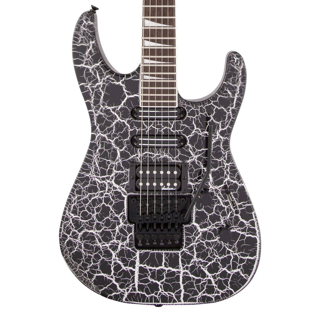 Silver Crackle Electric Guitar B9010