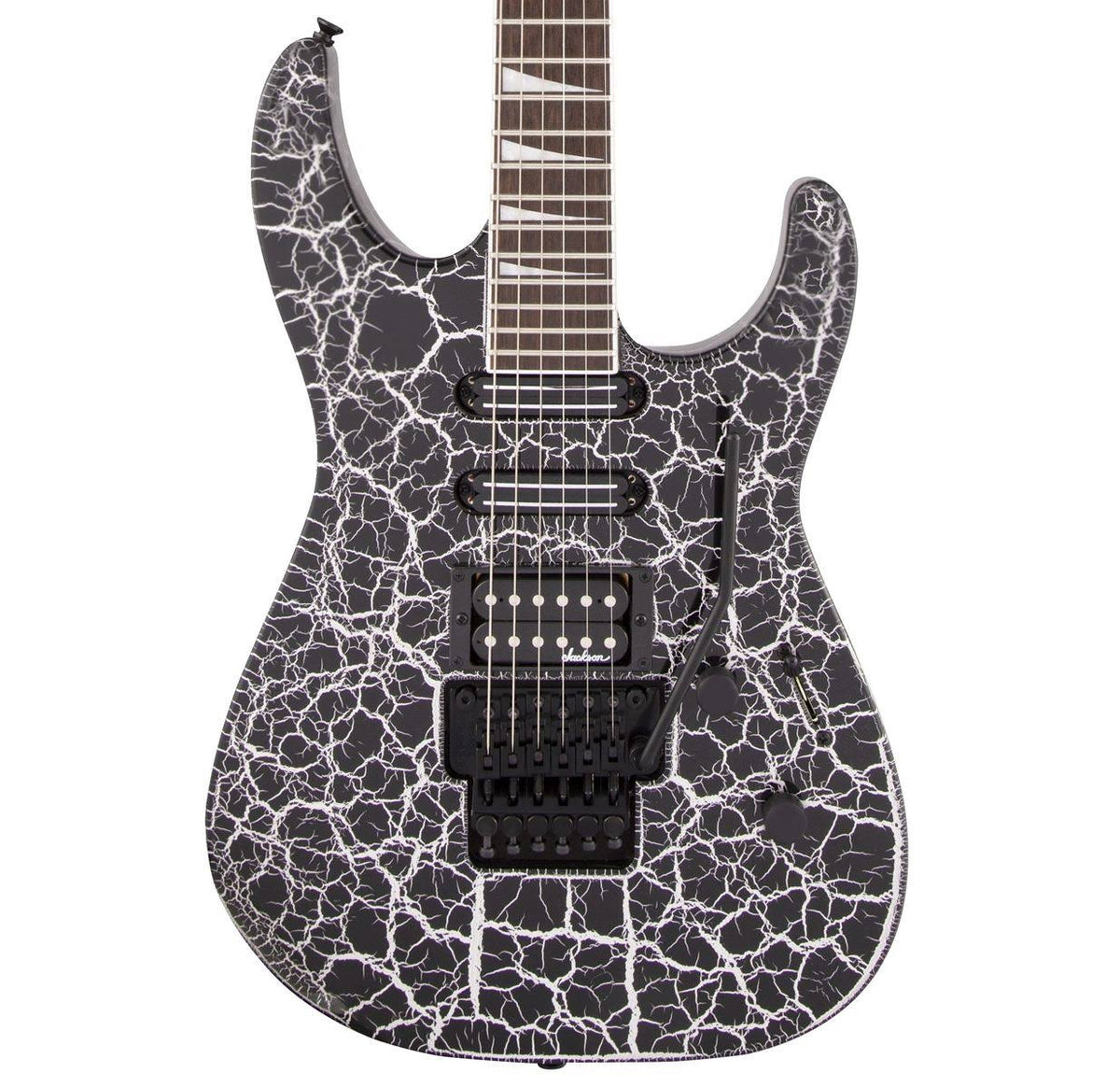 Silver Crackle Electric Guitar B9010