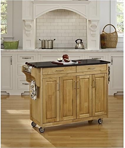 Granite Top Kitchen Cart A552518