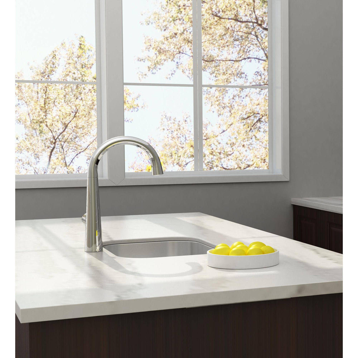 Polished Chrome Pull-Down Bar Faucet Y786084