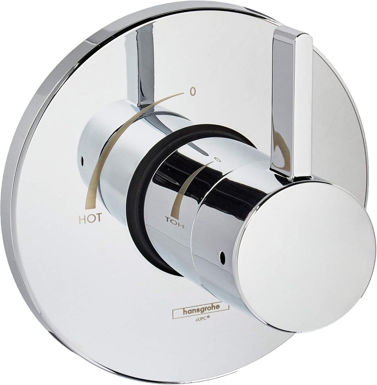 Matte White 6-inch Wide Shower Valve Trim U94301
